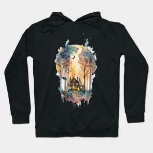 Cozy forest house surrounded with trees 2 Hoodie